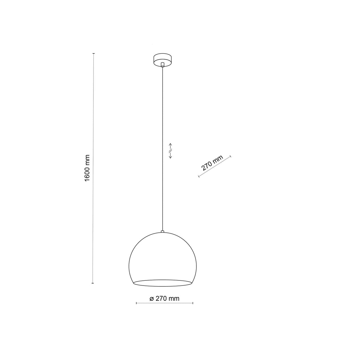ZOE Mid-Century Modern Pendant Light