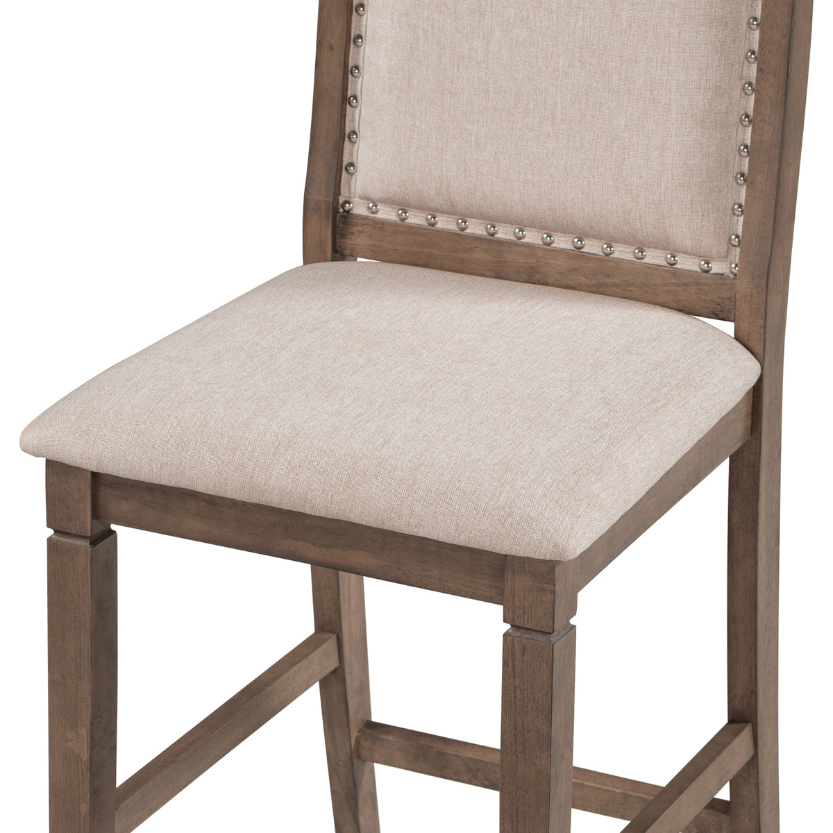 3-Piece Counter Dining Set Brown