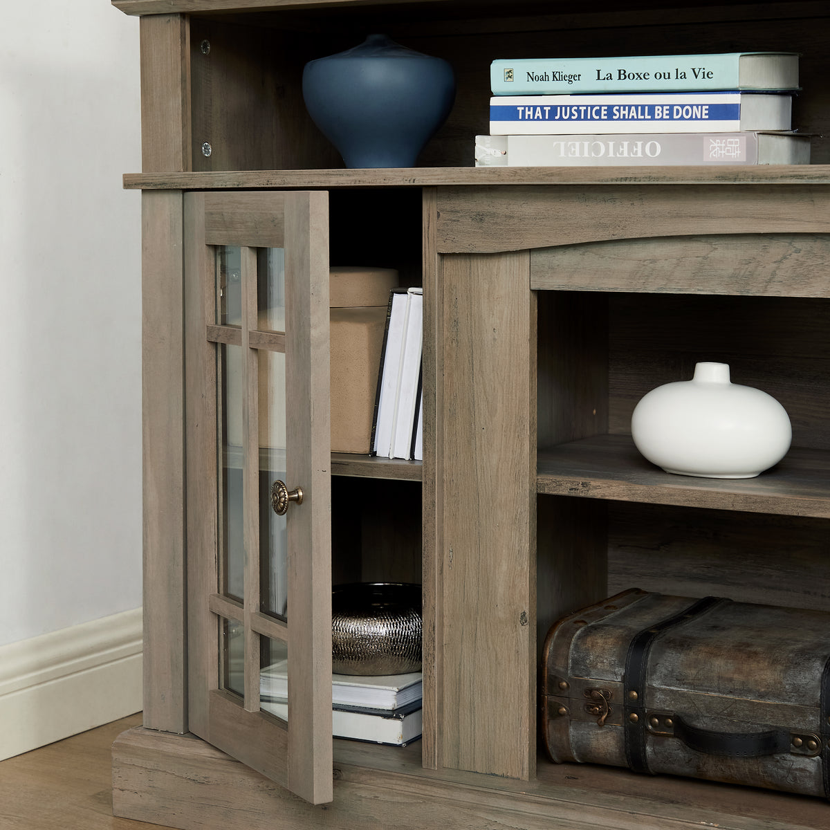 Classic TV Stand for TVs Up to 65" Gray