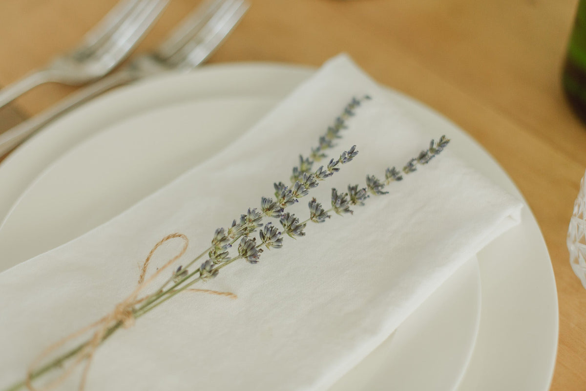 Lavender Mini Stem - Place Setting Set