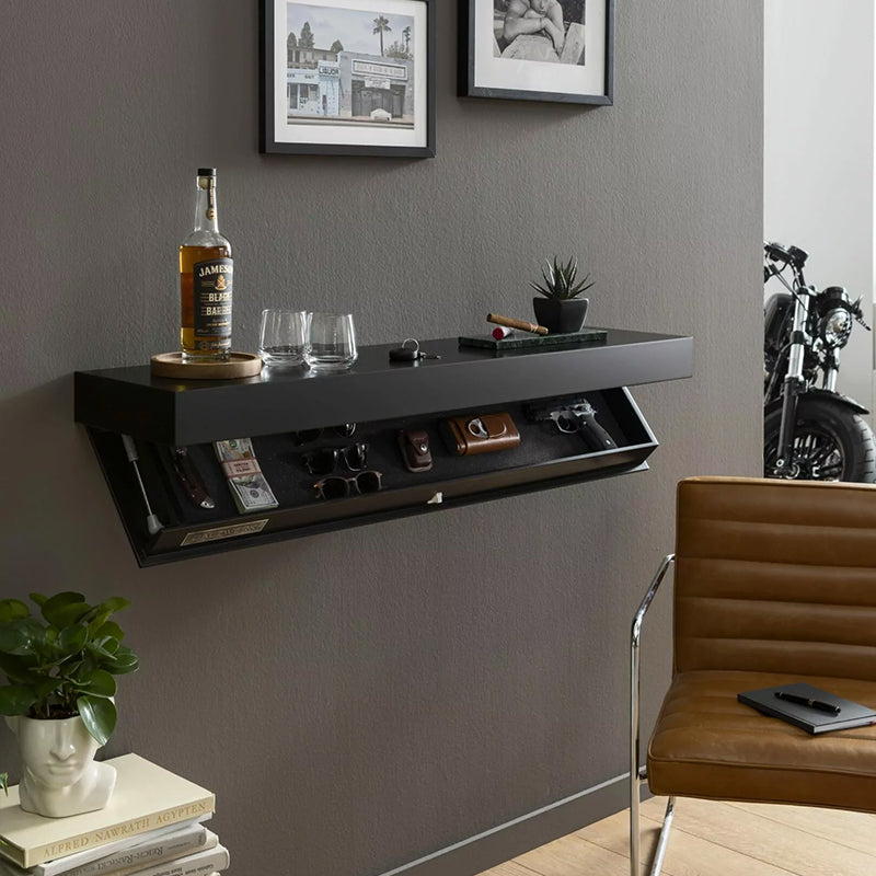 Hidden Floating Shelf – Wall-Mounted Storage