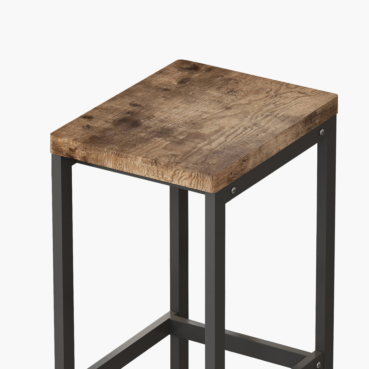 Modern Pub Dining Table with 3 Stools Natural Finish