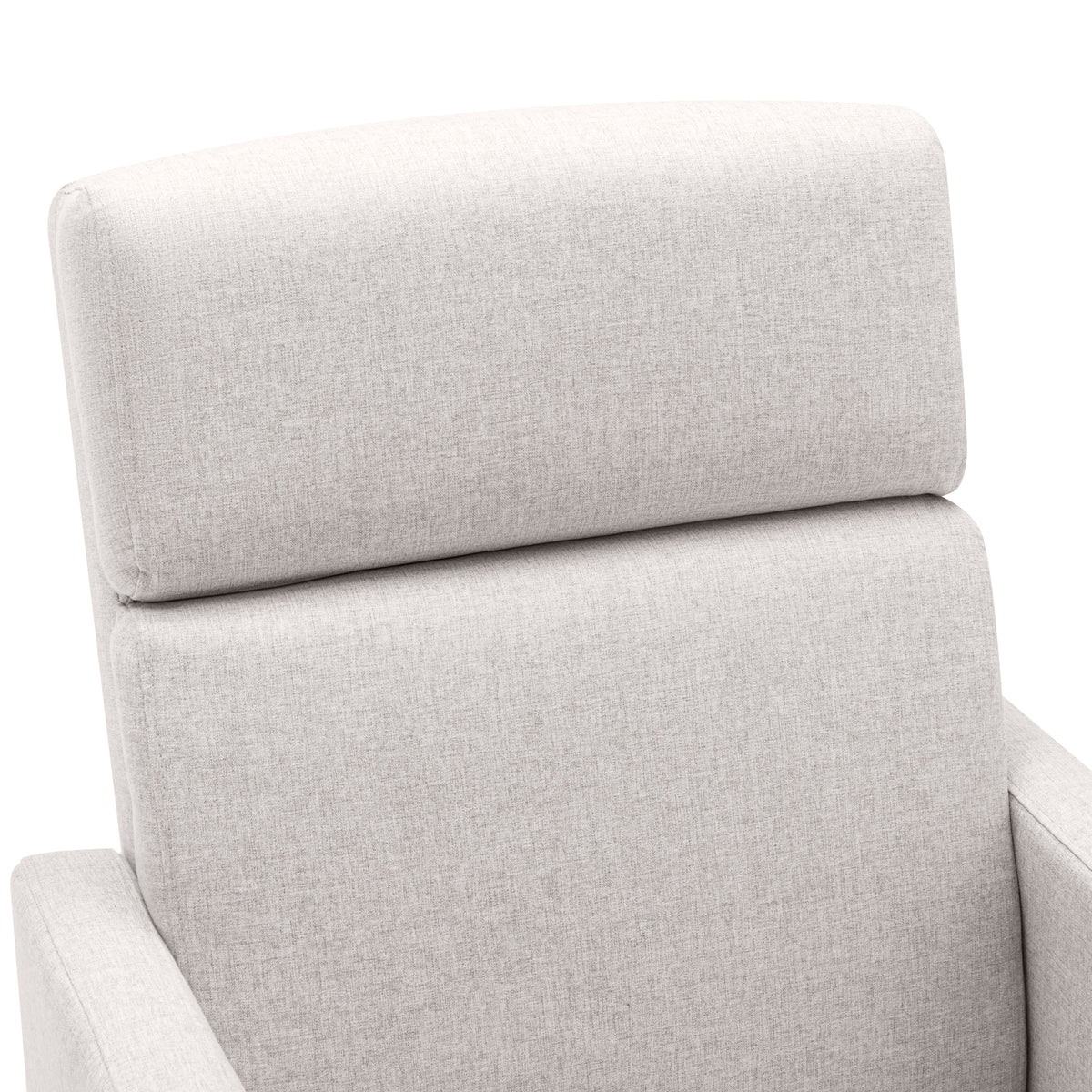 Upholstered Rocker Chair Tan