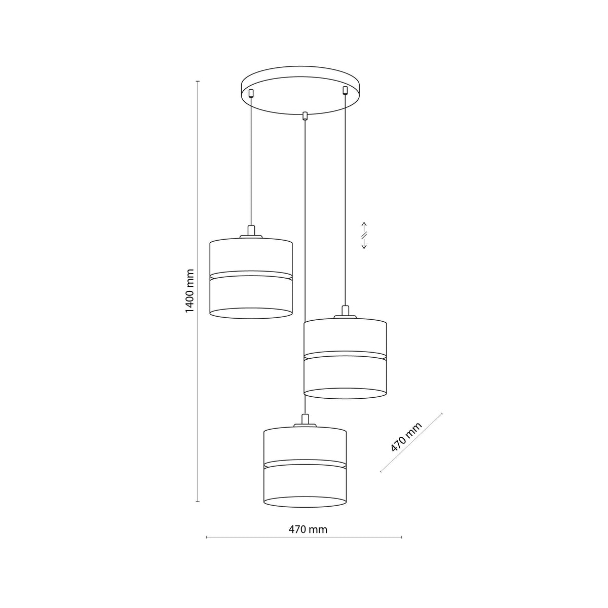 LINOBIANCO Natural Pendant Light 3