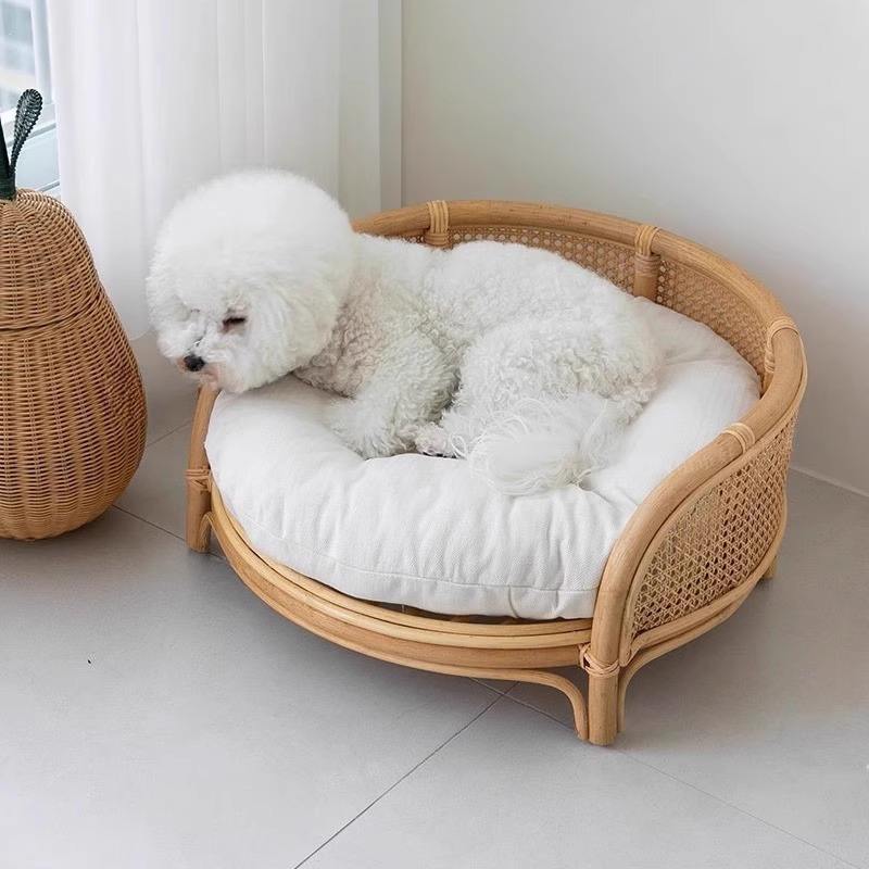 Rattan Pet Bed