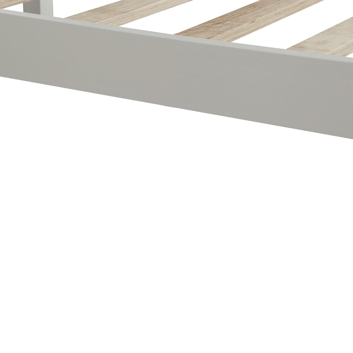 Queen Platform Bed White