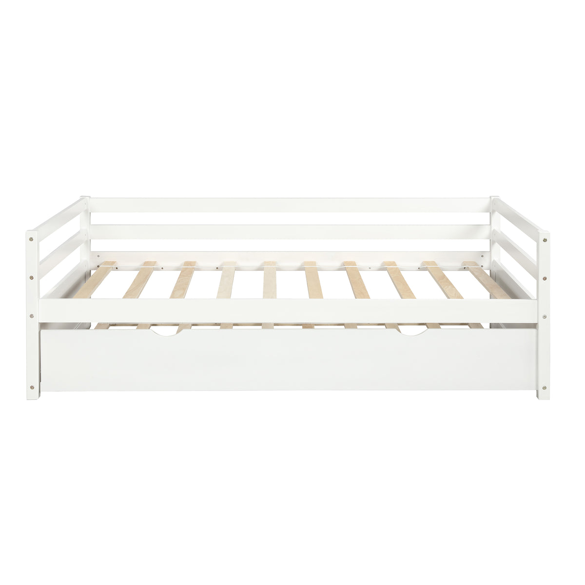 Twin Daybed with Trundle White