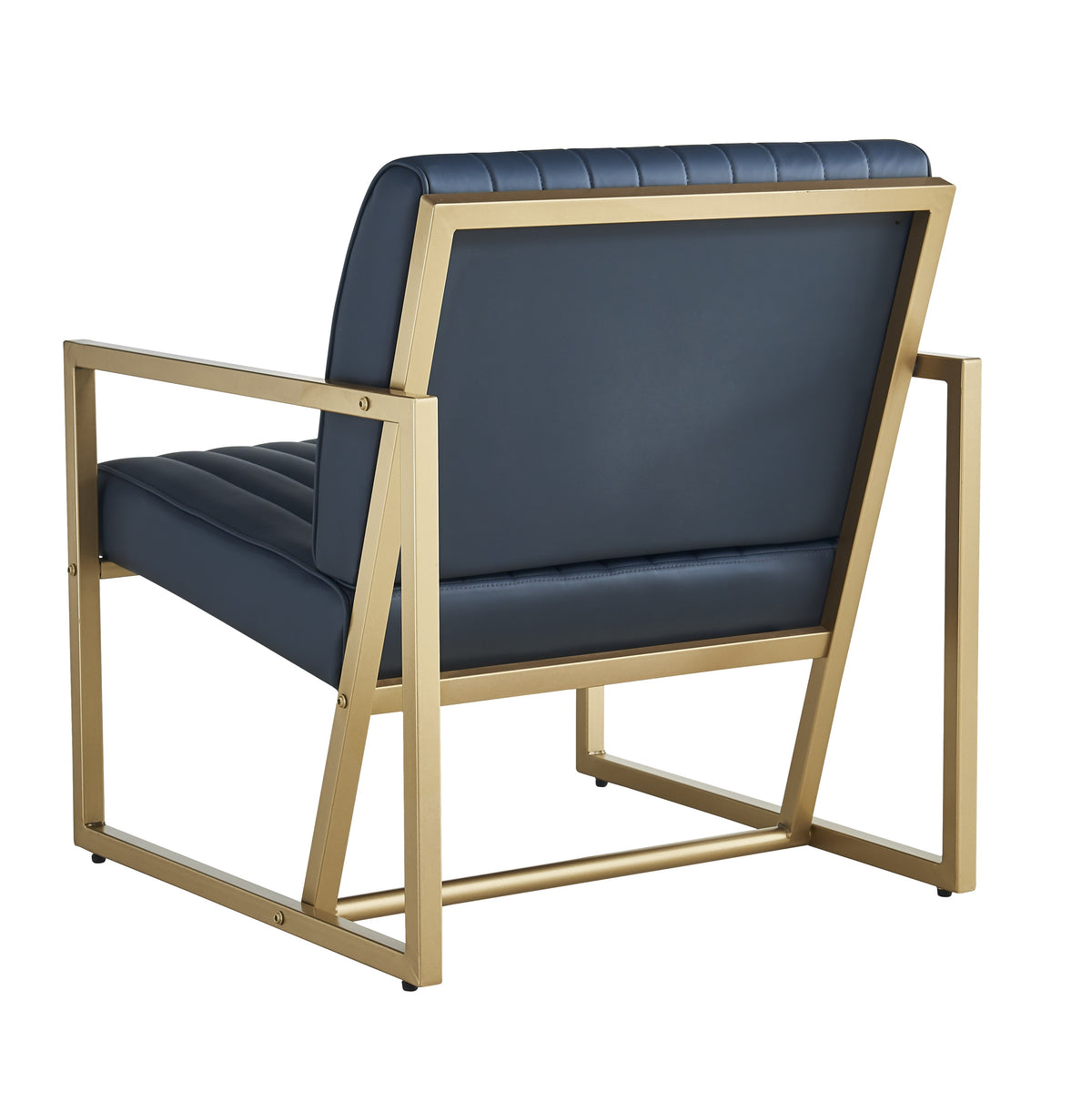 Modern PU Leather Dining Chair Black