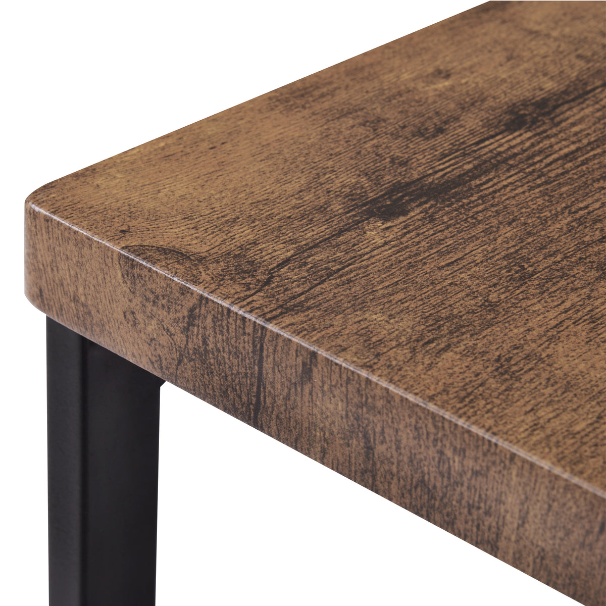 Counter Height Bar Table Set (4 pcs) – Brown
