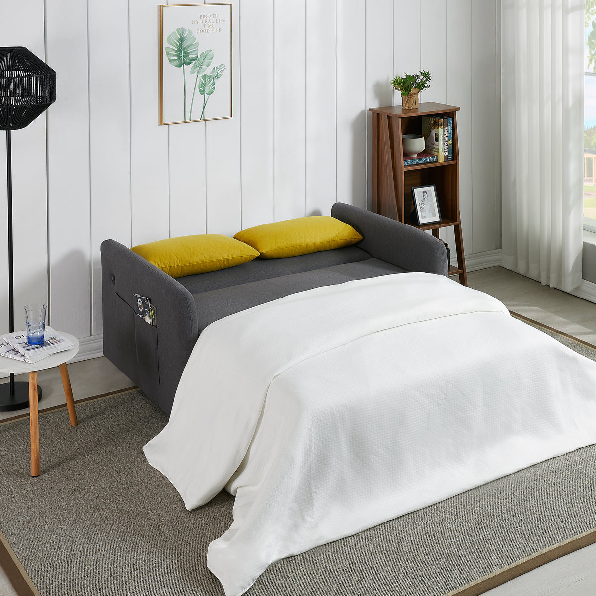 Twin Gray Sofa Bed