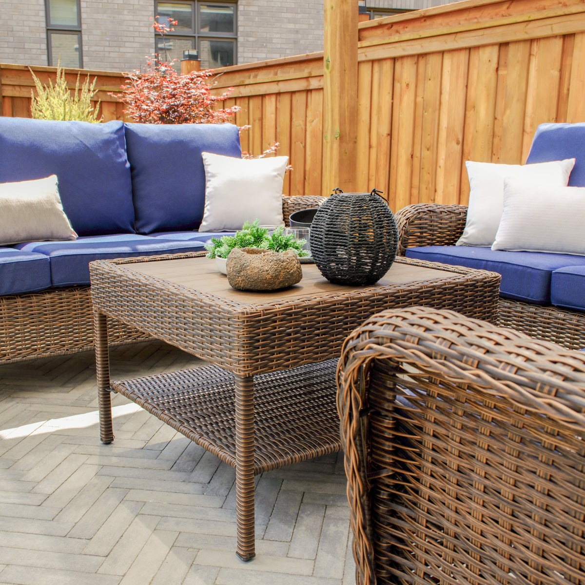 Cambridge 4-Piece Sectional Set With Coffee Table