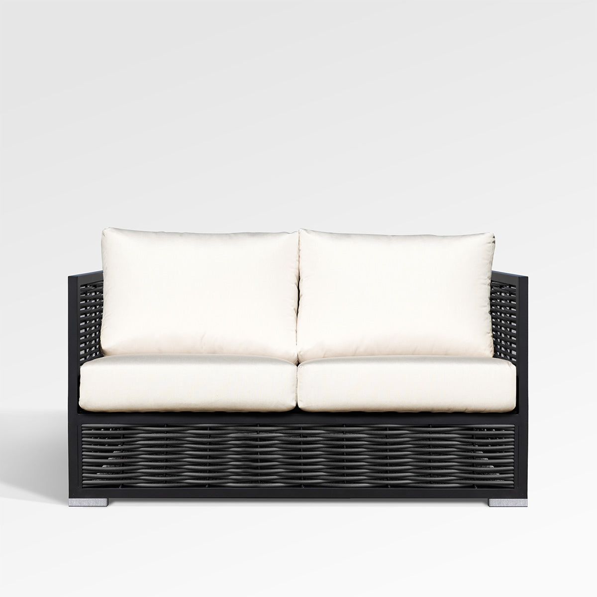 Chestnut Loveseat with Sunbrella® Cushions