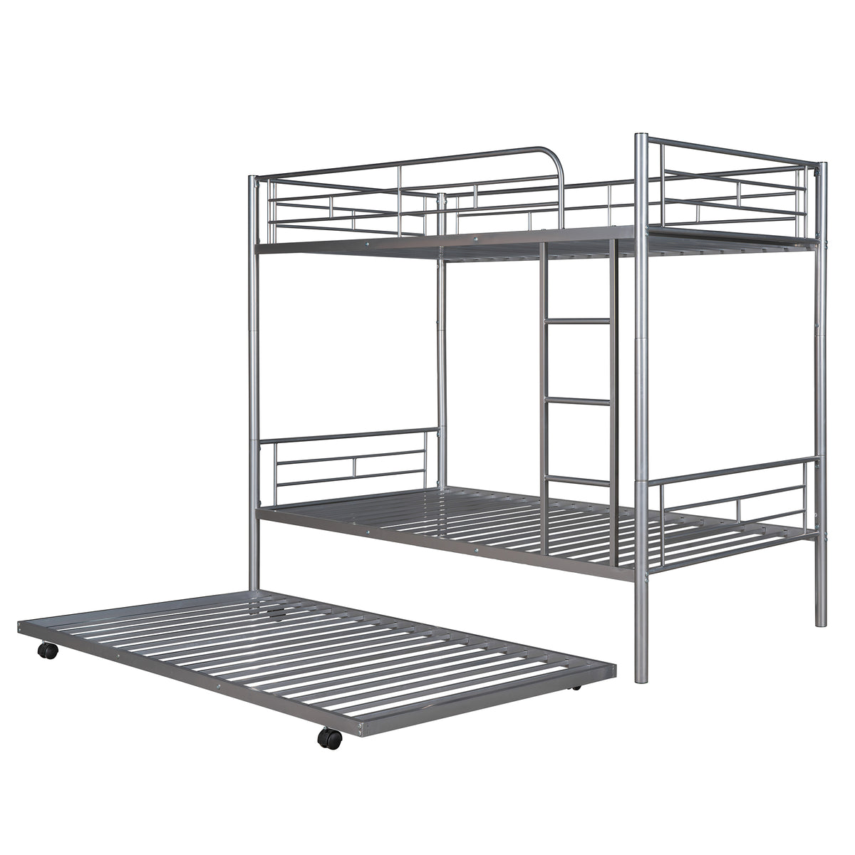 Twin Over Twin Bunk Bed White
