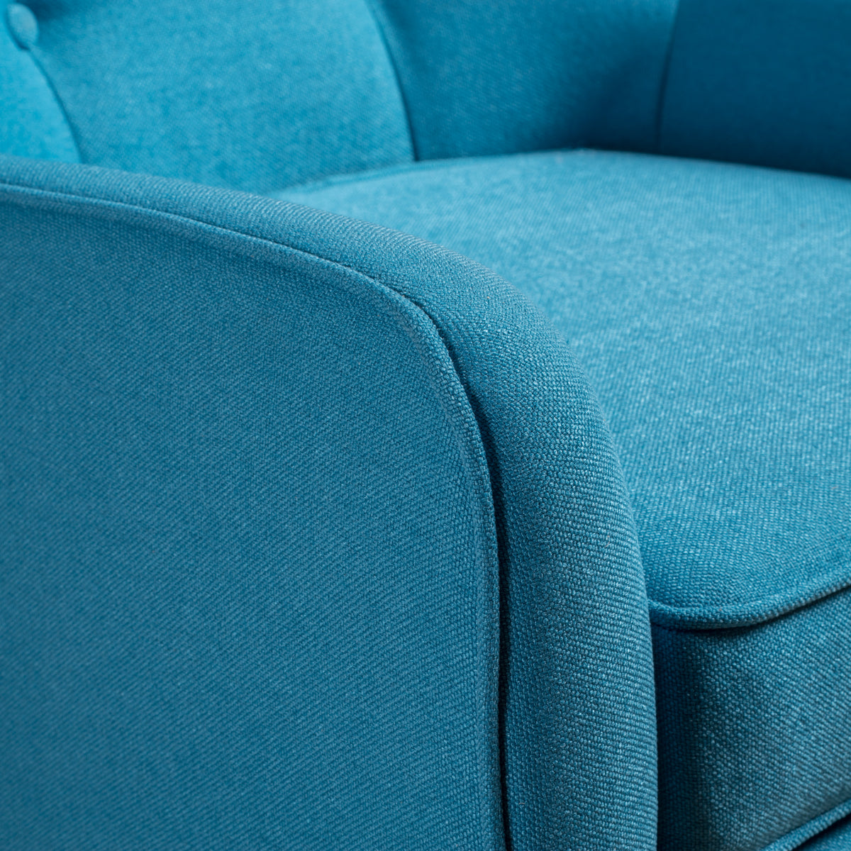Teal Upholstered Accent Chair