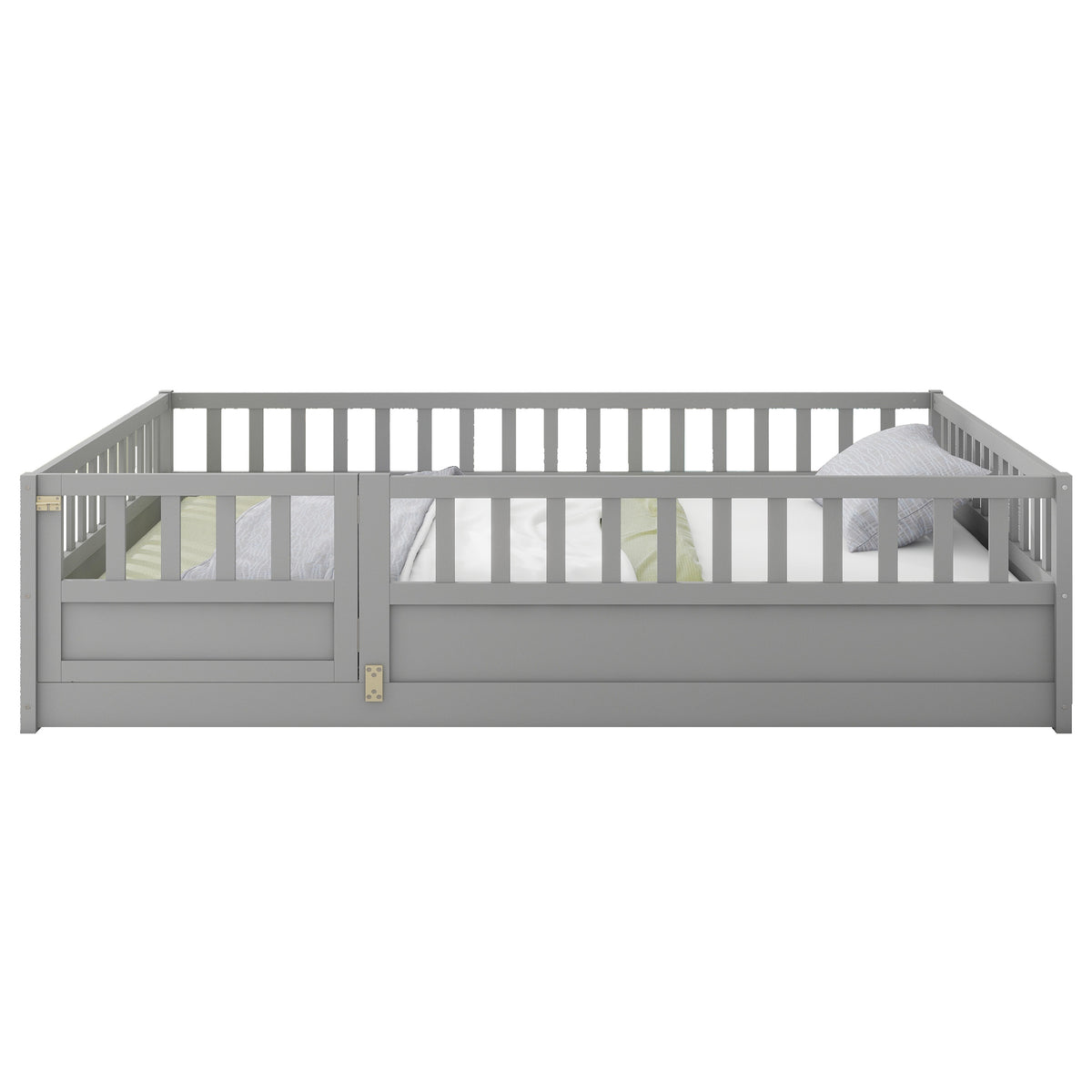 Montessori Floor Bed Gray