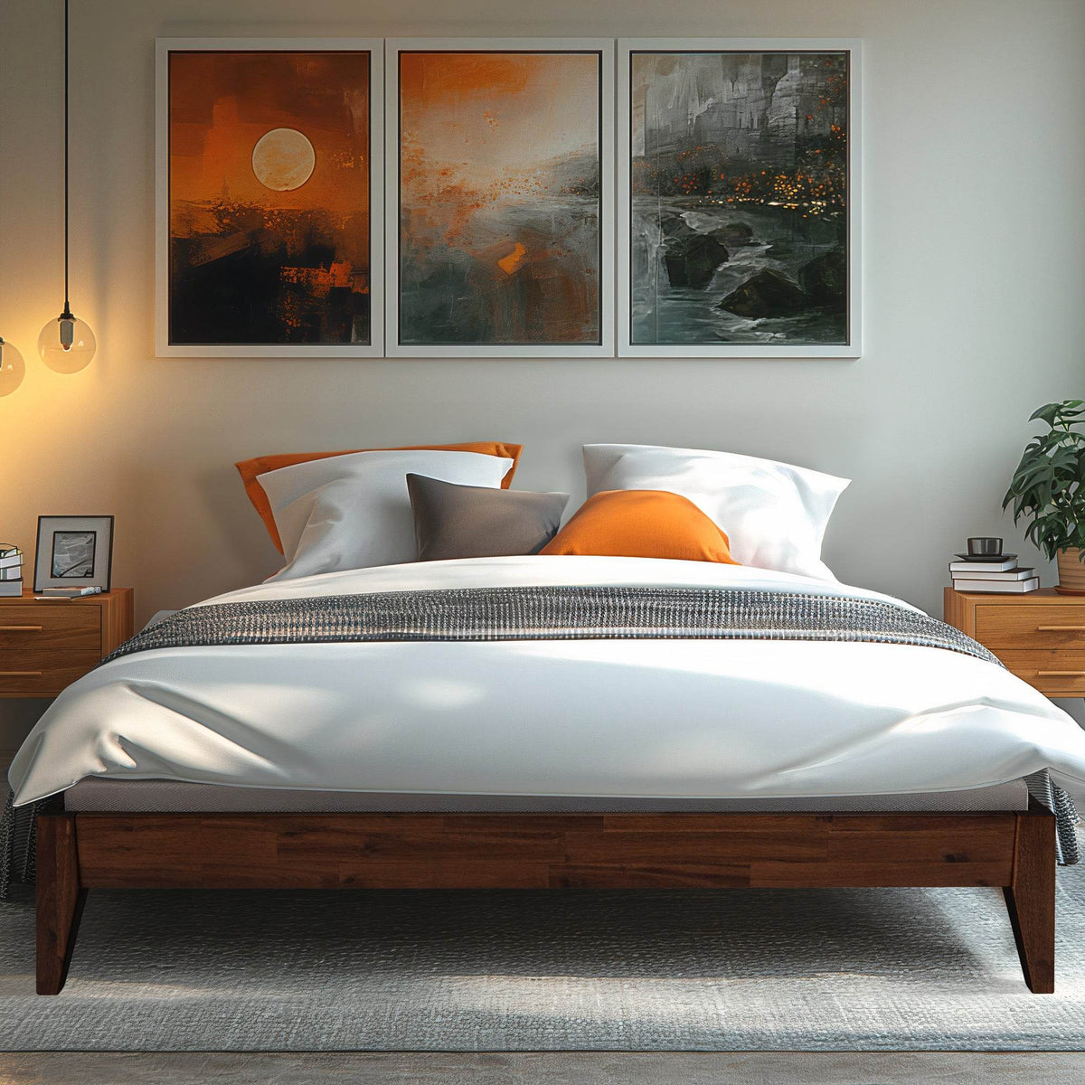 Mervyn Solid Wood Platform Bed