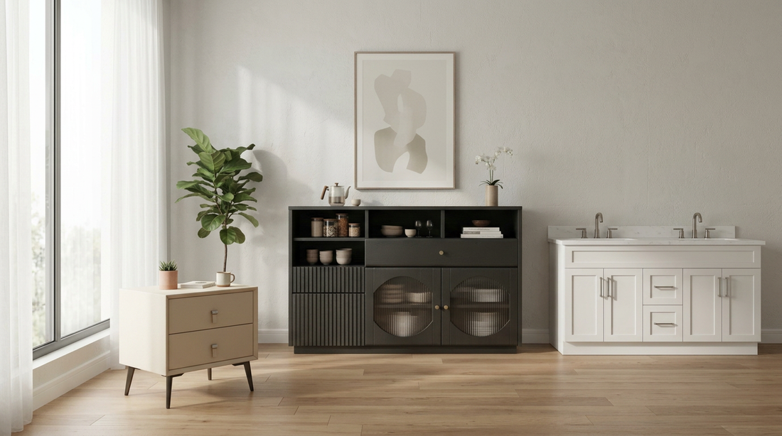 Complete Cabinets & Storage Look with Modern Luxury