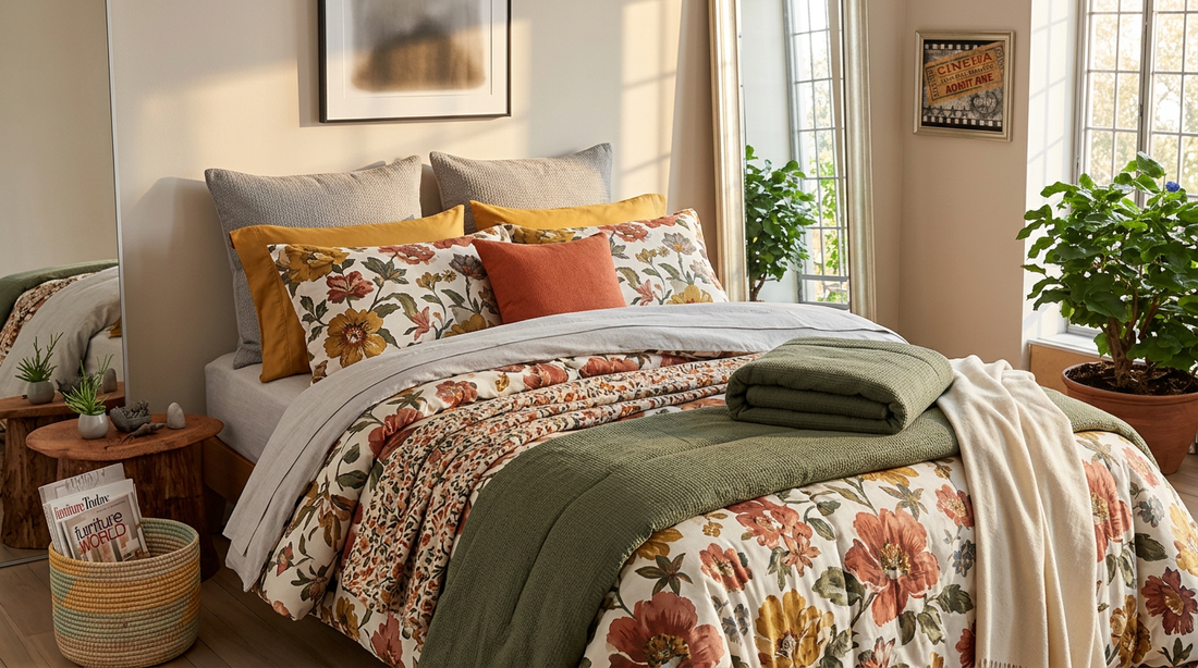 Complete Bedroom Print Styling Guide for Cozy Fall