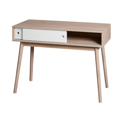 Mid-Century Writing Desk – Natural Oak