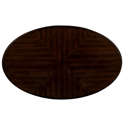 Oval Coffee Table White