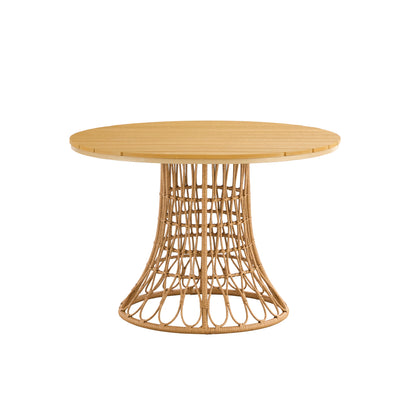 Outdoor Bamboo Dining Set (5 pcs)