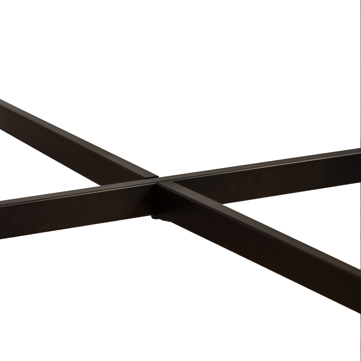Modern Round Coffee Table – Maple Finish