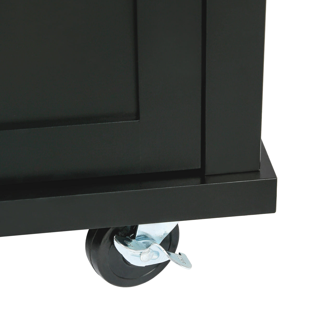 Kitchen Island Cart Black