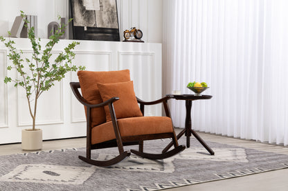 Woven Mid-Century Armchair Gray