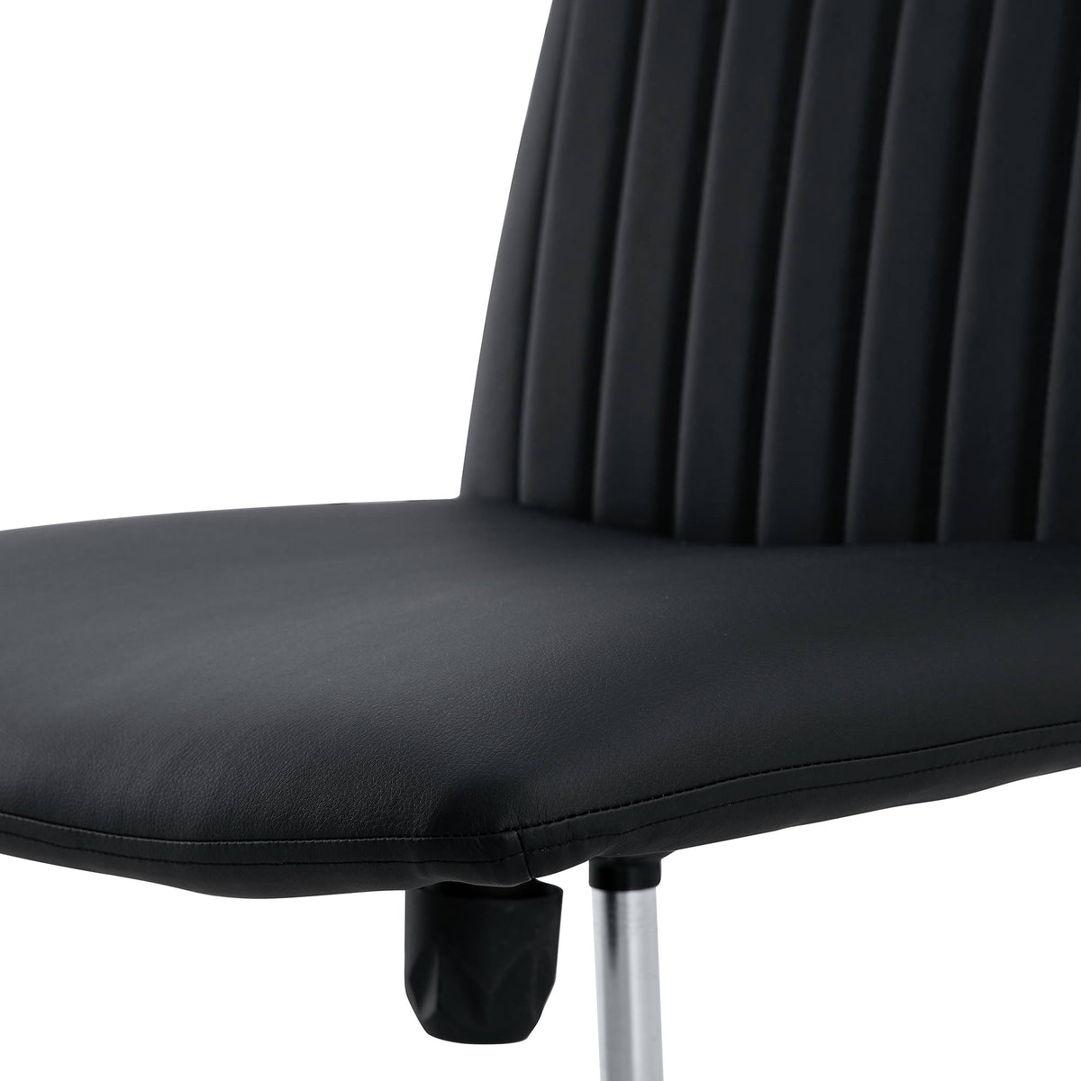 Black PU Swivel Office Chair