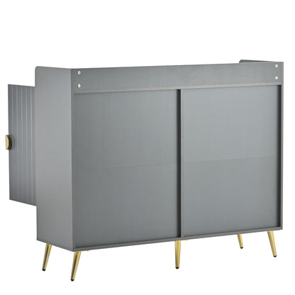 Multi-Layer Shoe Cabinet – Adjustable Matte Wood Edition