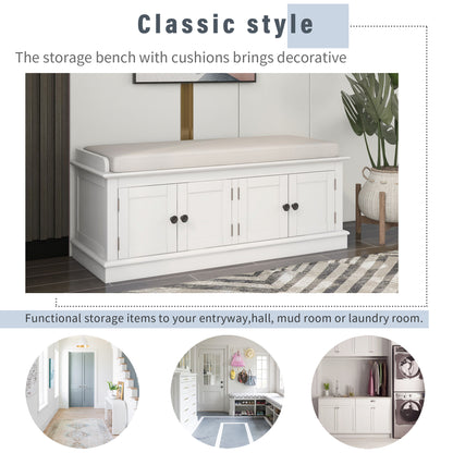 Adjustable Storage Bench Table