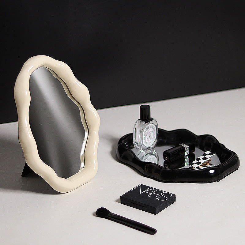 Cloud Vanity Mirror with Storage Box