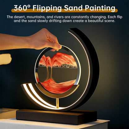 Flowing Sand Art Lamp