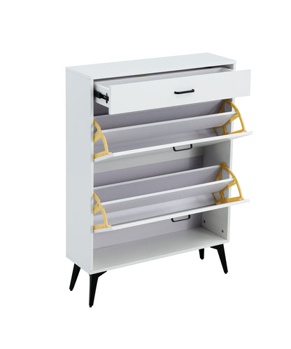 White Shoe Storage Cabinet