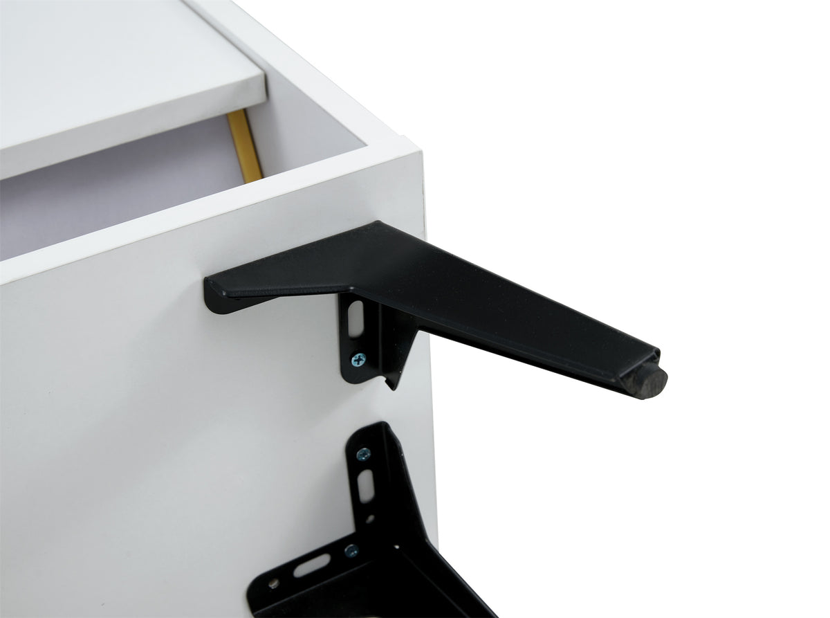 White Shoe Storage Cabinet