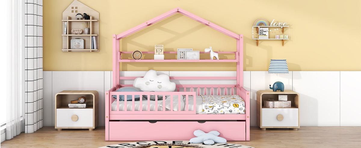 Full House Bed Pink