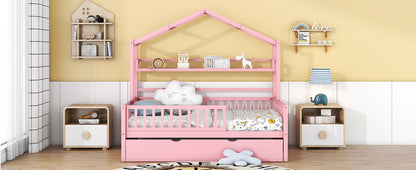 Full House Bed Pink