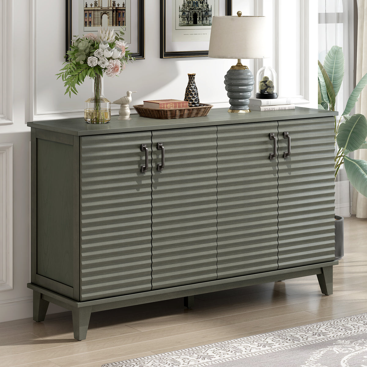 Adjustable Sideboard Storage Cabinet