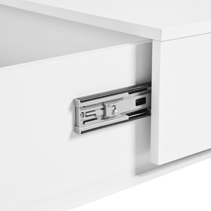 Modern Storage Coffee Table White