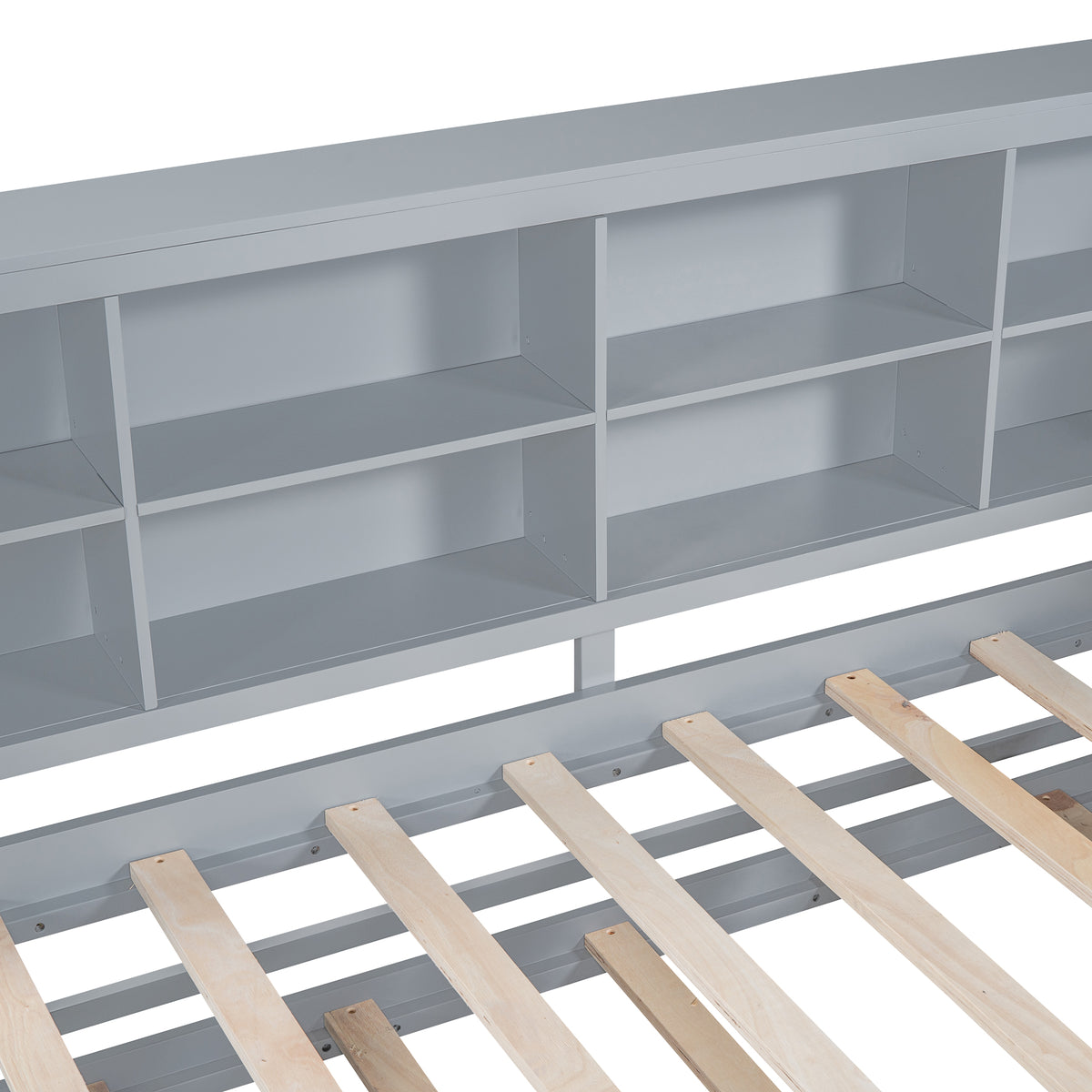 Wooden Twin Daybed Gray