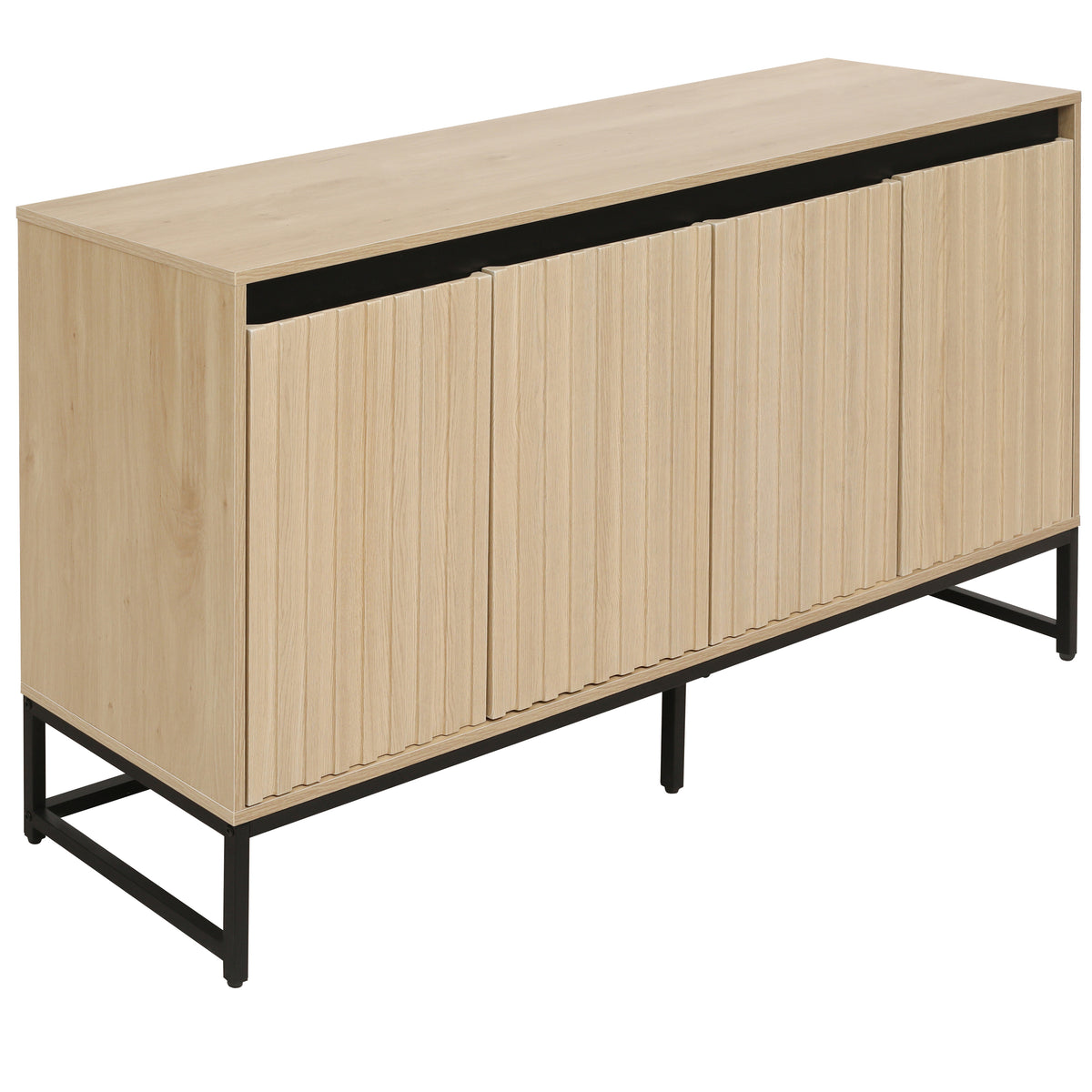 Engraved 4-Door Storage Cabinet
