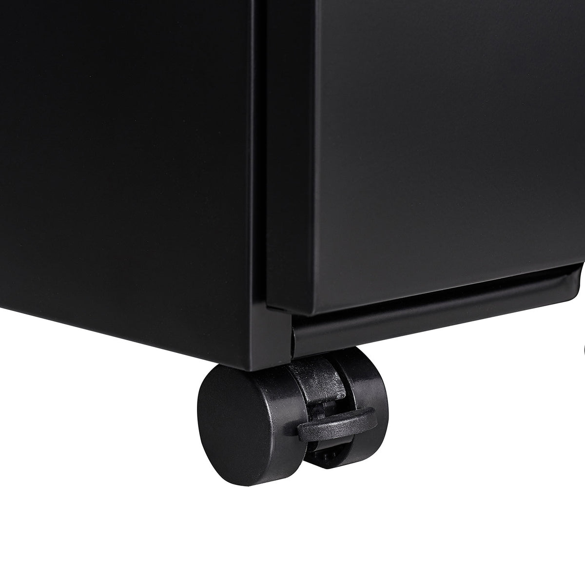 3-Drawer Metal Filing Cabinet with Lock