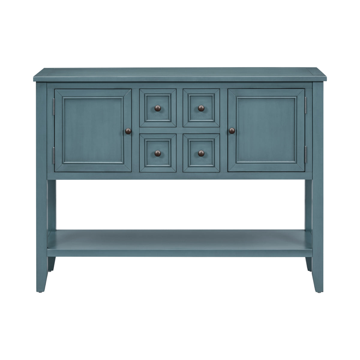 Cambridge Retro Console Desk – 4 Drawers