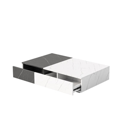 Black & White LED Coffee Table