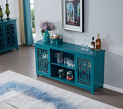 60-Inch Sideboard Buffet Table with Storage