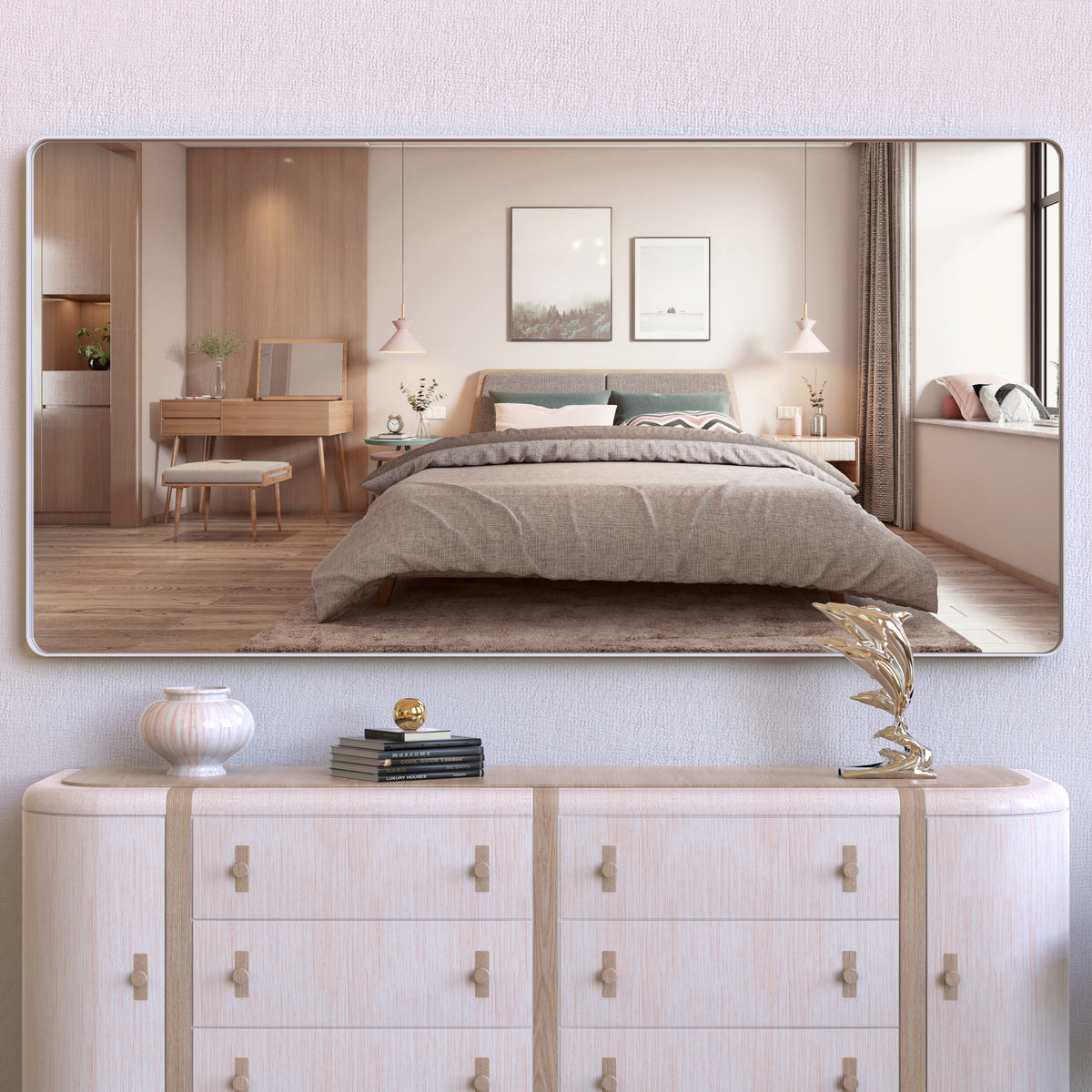 Wall Mirror Aluminum Frame