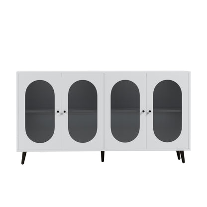 White Acrylic Sideboard Cabinet