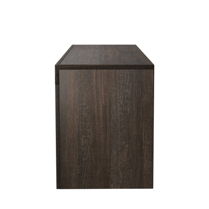 Modern Brown TV Stand with Bracket