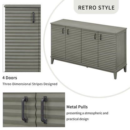 Adjustable Sideboard Storage Cabinet