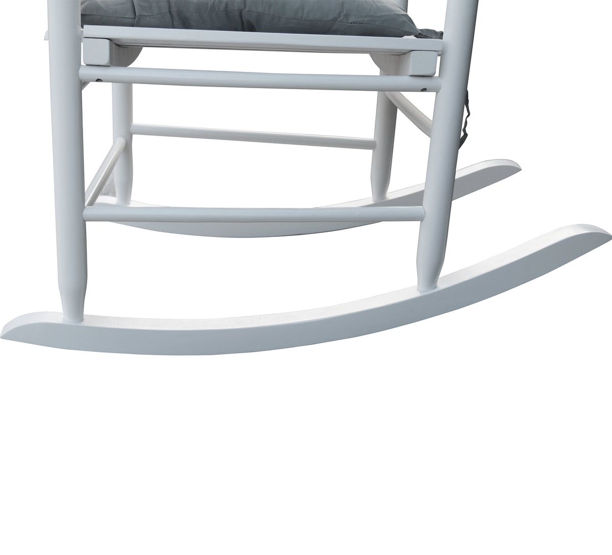 Wooden Porch Rocking Chair White